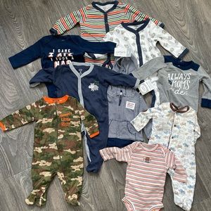 SOLD Baby boy bundle outfits